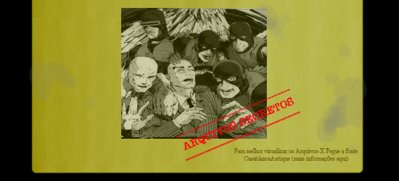 ** ARQUIVOS SECRETOS **